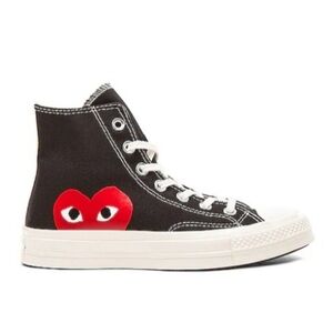 Comme DES Garcons Play X Converse Chuck Taylor Mens Size 7
